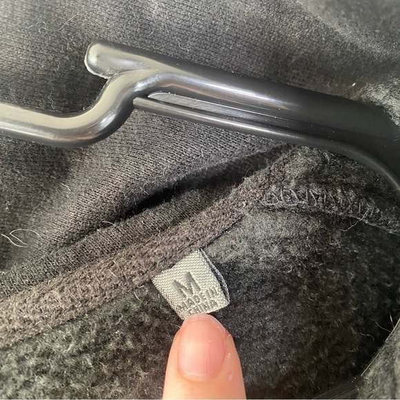 Dunderdon long length oversize hood long sleeve zip up jacket size medium - Picture 8 of 8